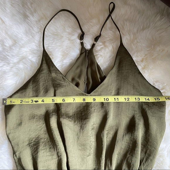 Like new,  Olive Green Xhilaration Romper - xs - Picture 8 of 11